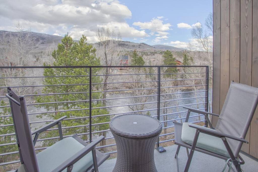 Cozy- Mountain Style - River View Apartment - Colorado Silverthorne Exteriör bild